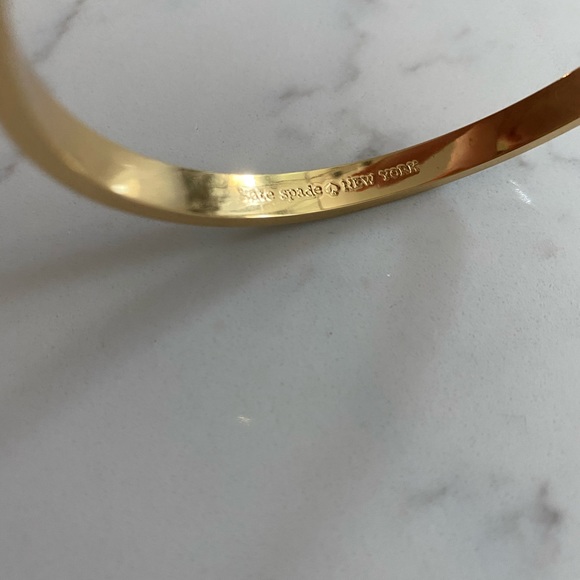 Kate Spade Bow Bracelet, Black & Gold - Picture 3 of 4